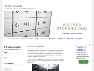 postbox stockholm postbox stockholm
