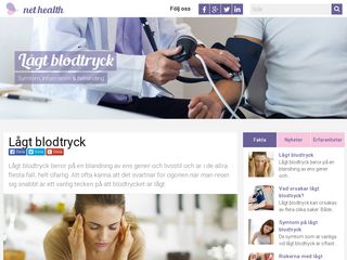 lågt blodtryck lågt blodtryck