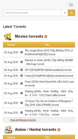 bit torrent sites