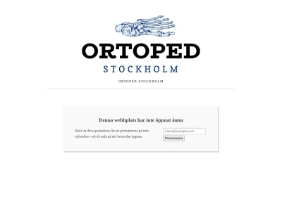 ortopedstockholm.n.nu