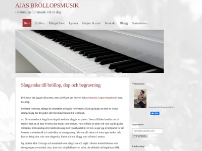 www.ajasbrollopsmusik.se