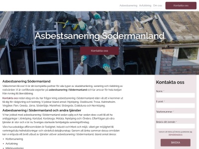 www.asbestsaneringsodermanland.se