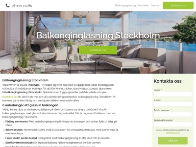 www.balkonginglasningstockholm.se