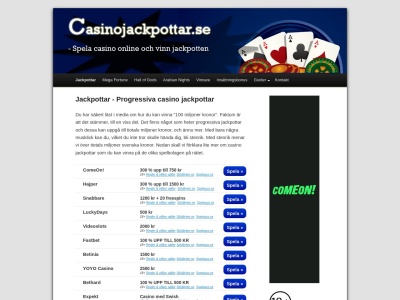 www.casinojackpottar.se