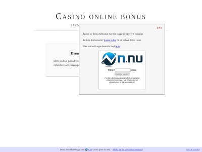 www.casinoonlinebonus.nu