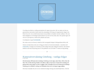 www.crowding.se