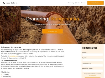 www.draneringkungsbacka.se