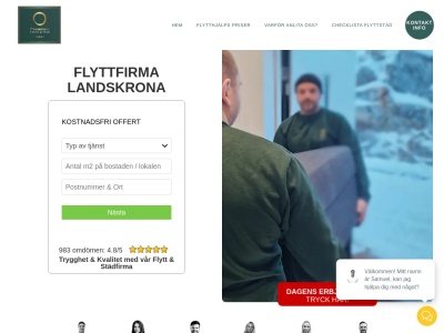 www.flyttfirmalandskrona.nu