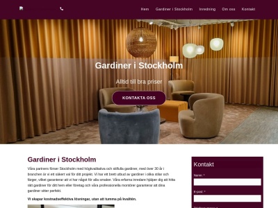 www.gardineristockholm.se