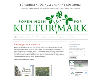 www.kulturmarkgoteborg.se