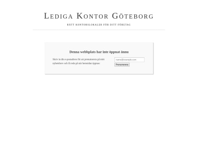 www.ledigakontorgoteborg.se