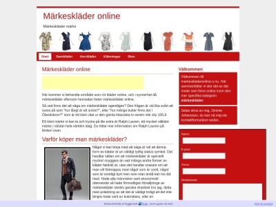 www.markeskladeronline.n.nu