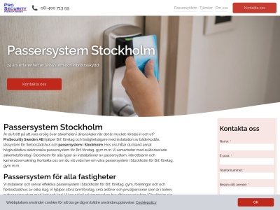 www.passersystem-stockholm.nu