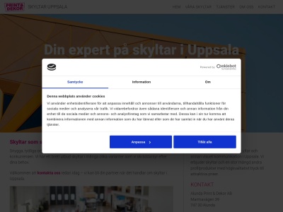 www.skyltaruppsala.se