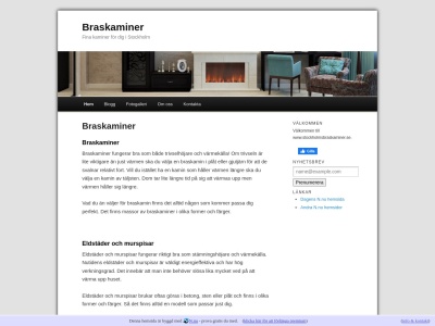 www.stockholmsbraskaminer.se