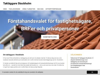 www.taklaggarestockholm.nu