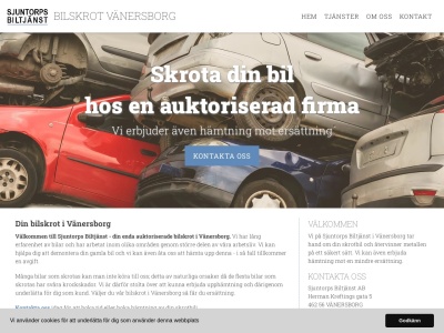www.bilskrotvänersborg.se