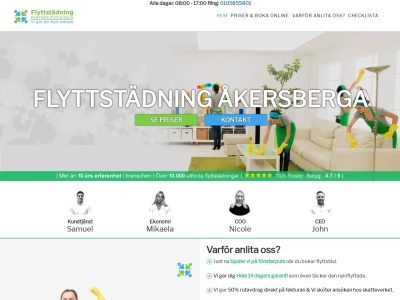 www.flyttstädåkersberga.se