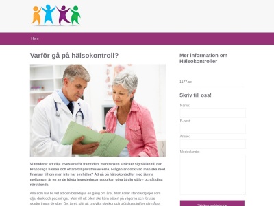 www.hälsokontroller.se