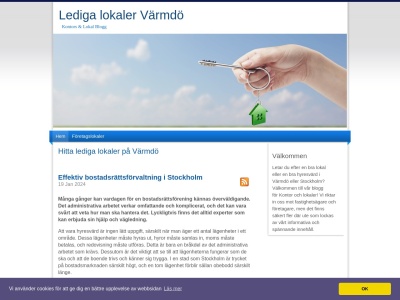 www.ledigalokalervärmdö.se