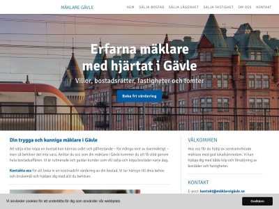 www.mäklareigävle.se