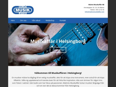 www.musikaffärhelsingborg.se