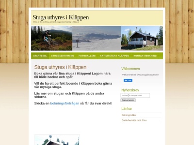 www.stugaikläppen.se